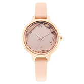 Fastrack, Uptown Retreat Collection Women's Watch Analog, Pink Dial Beige Leather Band, 6260WL01